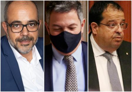 Los consellers Buch, Sàmper y Elena