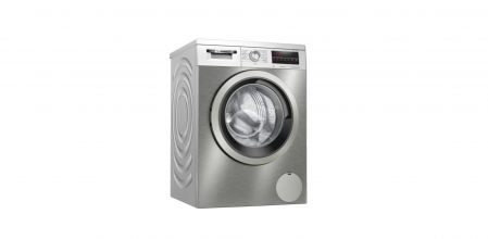 Lavadora Serie 6 de 9 kg (1400 rpm) en acero inoxidable