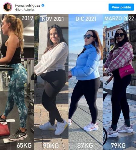 Ivanna subió su transformación completa