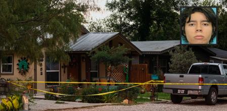 La casa donde vivía Salvador Ramos, el sospechoso de la masacre en la escuela Robb Elementary, en Uvalde