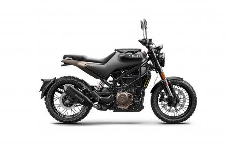 Este modelo está también en el catálogo de la marca en 125, convirtiéndose en uno de los más radicales de la categoría