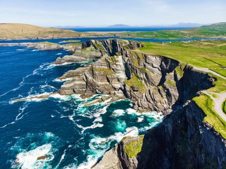 Acantilados de Kerry en la Wild Atlantic Way