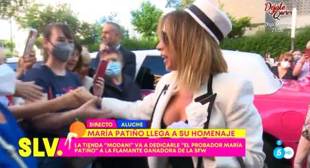 La colaboradora se dejó querer