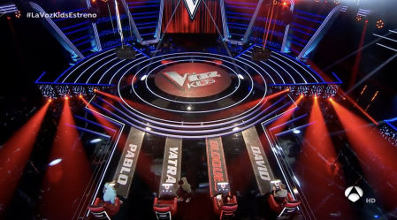 'La Voz Kids' ha aterrizado en Antena 3.