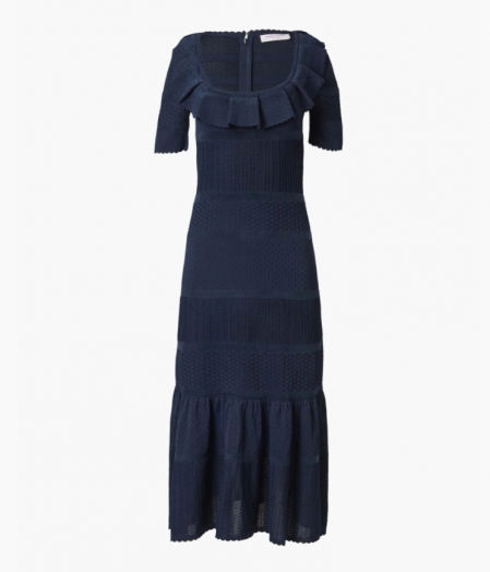 Vestido de punto de Carolina Herrera