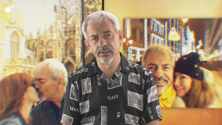 Patricia Santamarina ayuda a Carlos Sobera con su pánico a las turbulencias