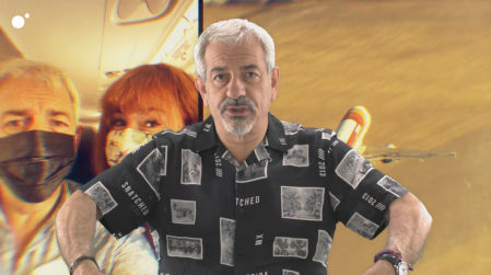 Patricia Santamarina ayuda a Carlos Sobera con su pánico a las turbulencias