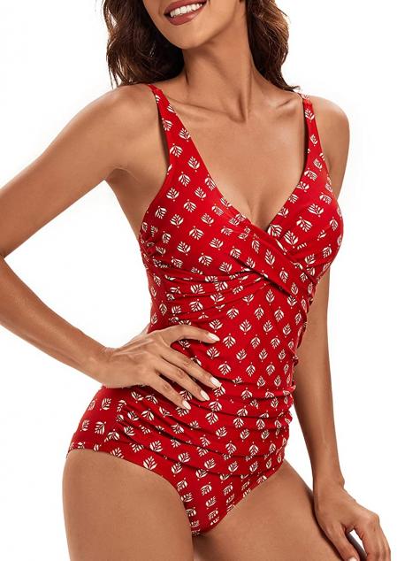 Bañador de efecto vientre plano de Viloree