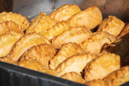 Las empanadillas kybyn de pollo son muy apreciadas en Trakai