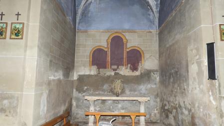 Capilla de la iglesia.