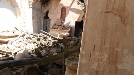 Capilla del cementerio de Hostafrancs de Sió.