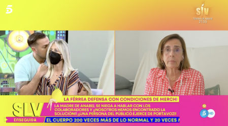 Merchi ha entrado en conexión en directo en el programa presentado por Terelu Campos