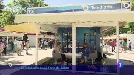 Ana Blanco en la Feria del Libro