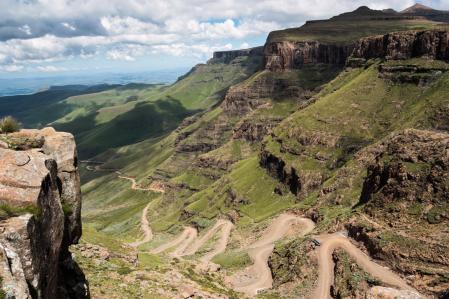 Sani Pass en Sudáfrica