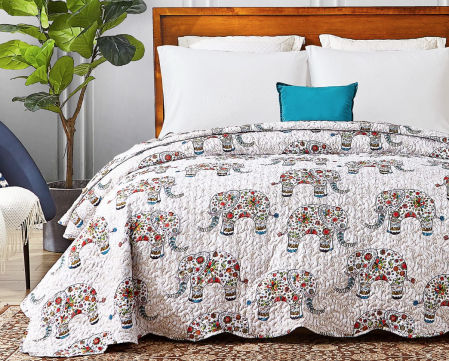 Hansleep, colcha Bouti estampada