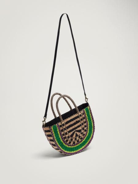 Bolso de paja multicolor de Parfois