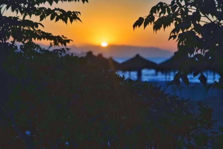 Amanecer en la Costa del Sol.