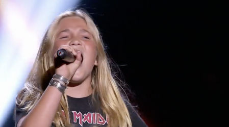 El pequeño artista ha llegado pisando muy fuerte al plató de 'La Voz Kids'