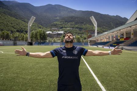 Eder Sarabia ha llevado al Andorra a Segunda