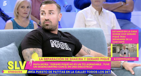 Rafa cuenta que tanto el escolta que se encontraba en la discoteca y otros compañeros del equipo le dijeron que no se preocupase