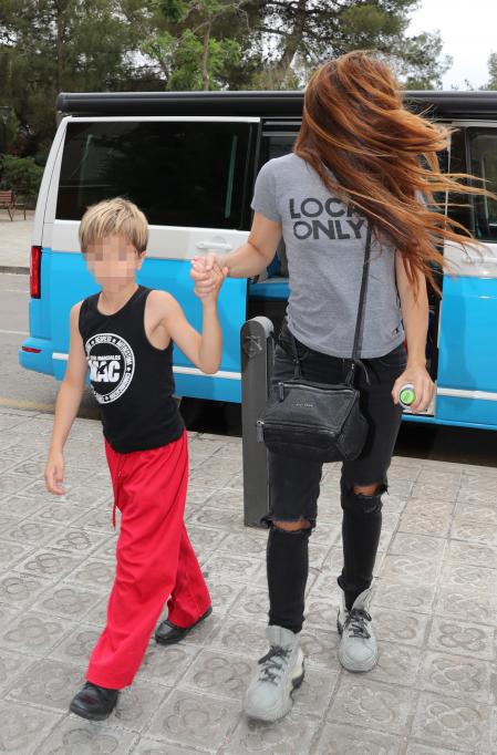Shakira y su hijo Sasha