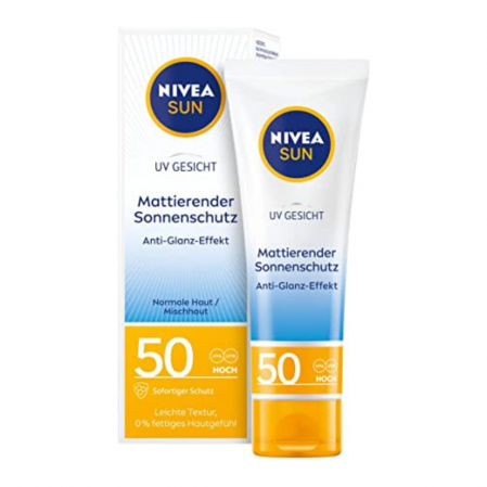 NIVEA SUN Protector solar para la cara