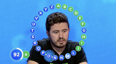 El burgalés decidió plantarse con 21 aciertos