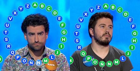 Tanto Rafa como Orestes comenzaron muy igualados sus respectivos Roscos.