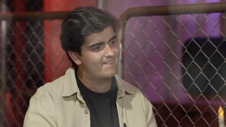 Bárcenas durante la entrevista