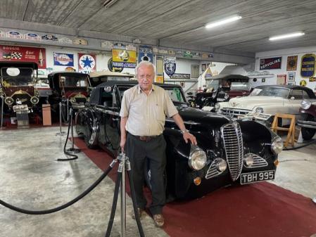 Ramon Magriñà, en su museo.