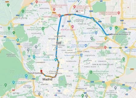 Recorrido de los puntos calientes de seguridad por la Cumbre de la OTAN de Madrid