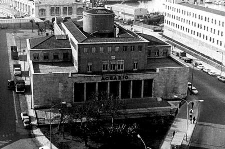 Edificio del acuario de la Barceloneta.