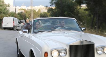 La llegada de la novia a la finca