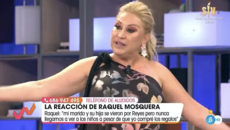 Raquel Mosquera asegura que no tiene miedo de Rocío Carrasco