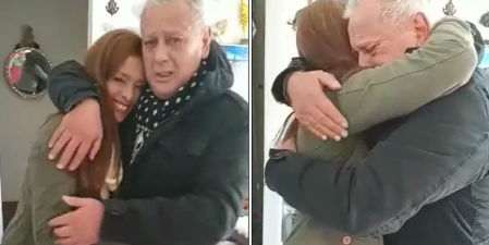 El momento del reencuentro