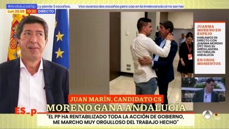Juan Marín en Espejo Público'