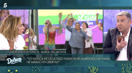 María del Monte ha asegurado que ella jamás se ha sentido escondida o atrapada por su condición sexual