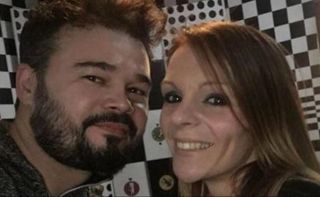 Gabriel Rufián y su exmujer, Mireia Varela, con quien rompió en 2018