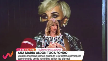 Ana María Aldón da plantón a 'Viva la vida'