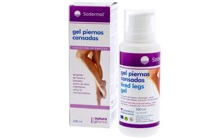 Sodermol crema con Árnica para piernas cansadas, hinchadas y con mala circulación