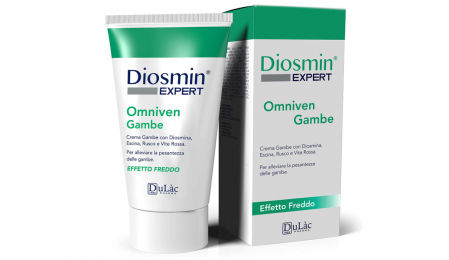 Diosmin gel fríor para piernas cansadas con Mentol, Encina, Rusco...