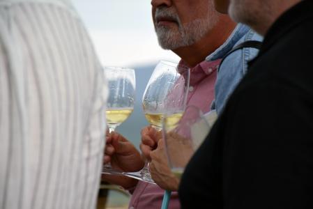 Un detalle de la Cimera del Xarel·lo de ayer