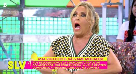 Lozano no siente como compañera a Rocío Carrasco.
