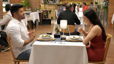 La cita entre Miguel y Jessica en 'First Dates'