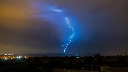 Tormenta de verano en Manlleu.