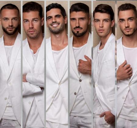 Imagen de los seis finalistas al certamen Miss Word Spain 2022 y Mister International Spain 2022, celebrado en Pineda a mediados de junio