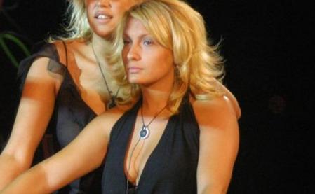 Verónica se empleó a fondo en el concurso.