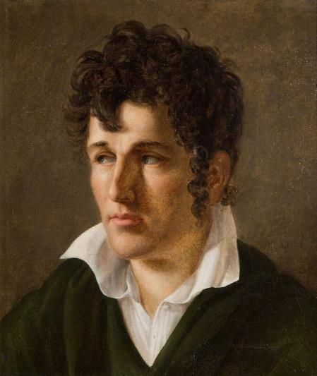 Retrato de juventud de François-René de Chateaubriand.