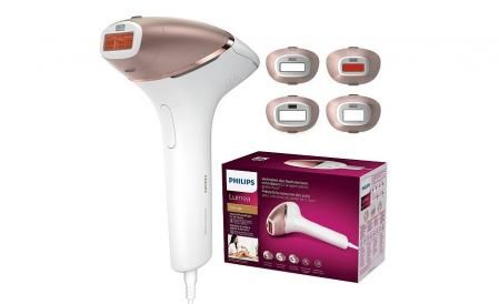 Philips Lumea IPL Prestige, 4 accesorios - Dispositivo de depilación (BRI948/00)