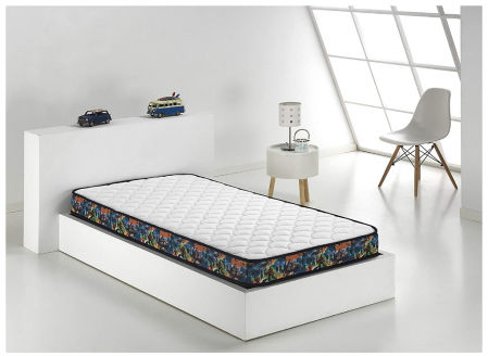 Colchón viscoelástico de 90x190x14 cm